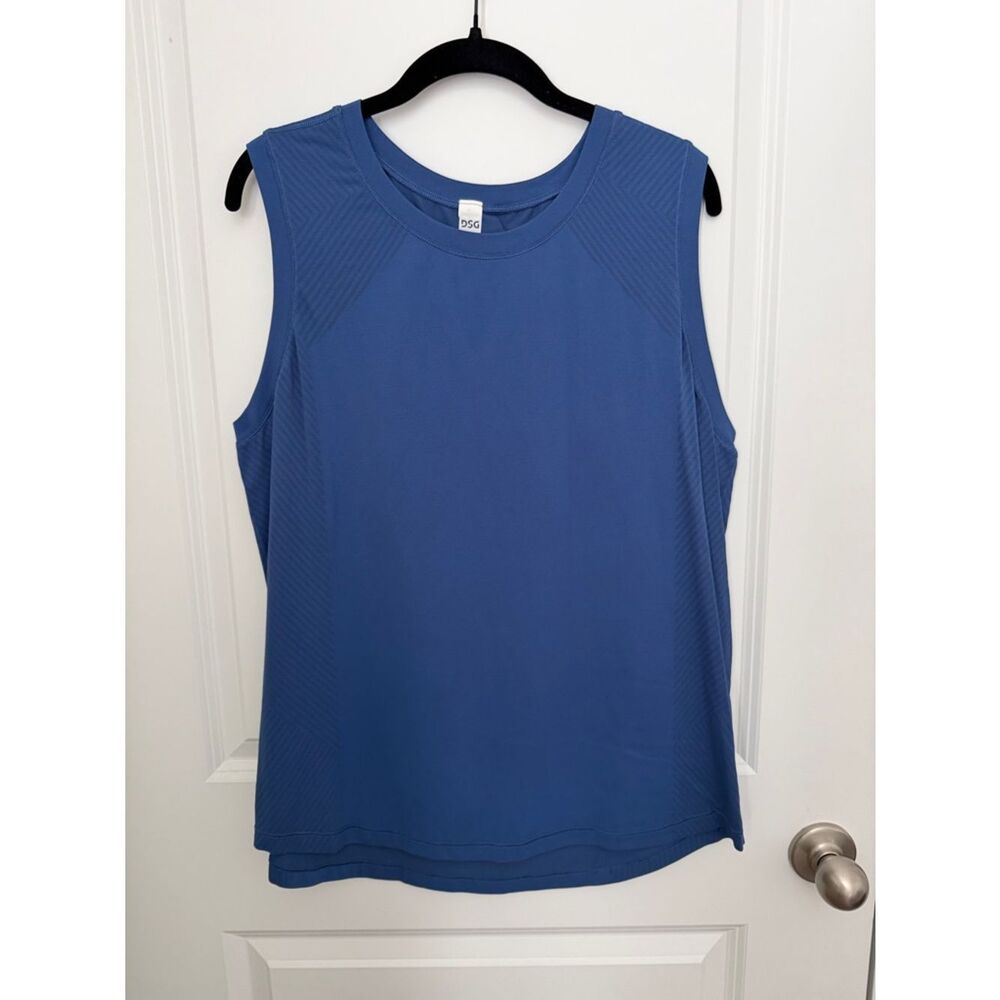 DSG Women’s Slate Blue Athletic Sleeveless Tank
